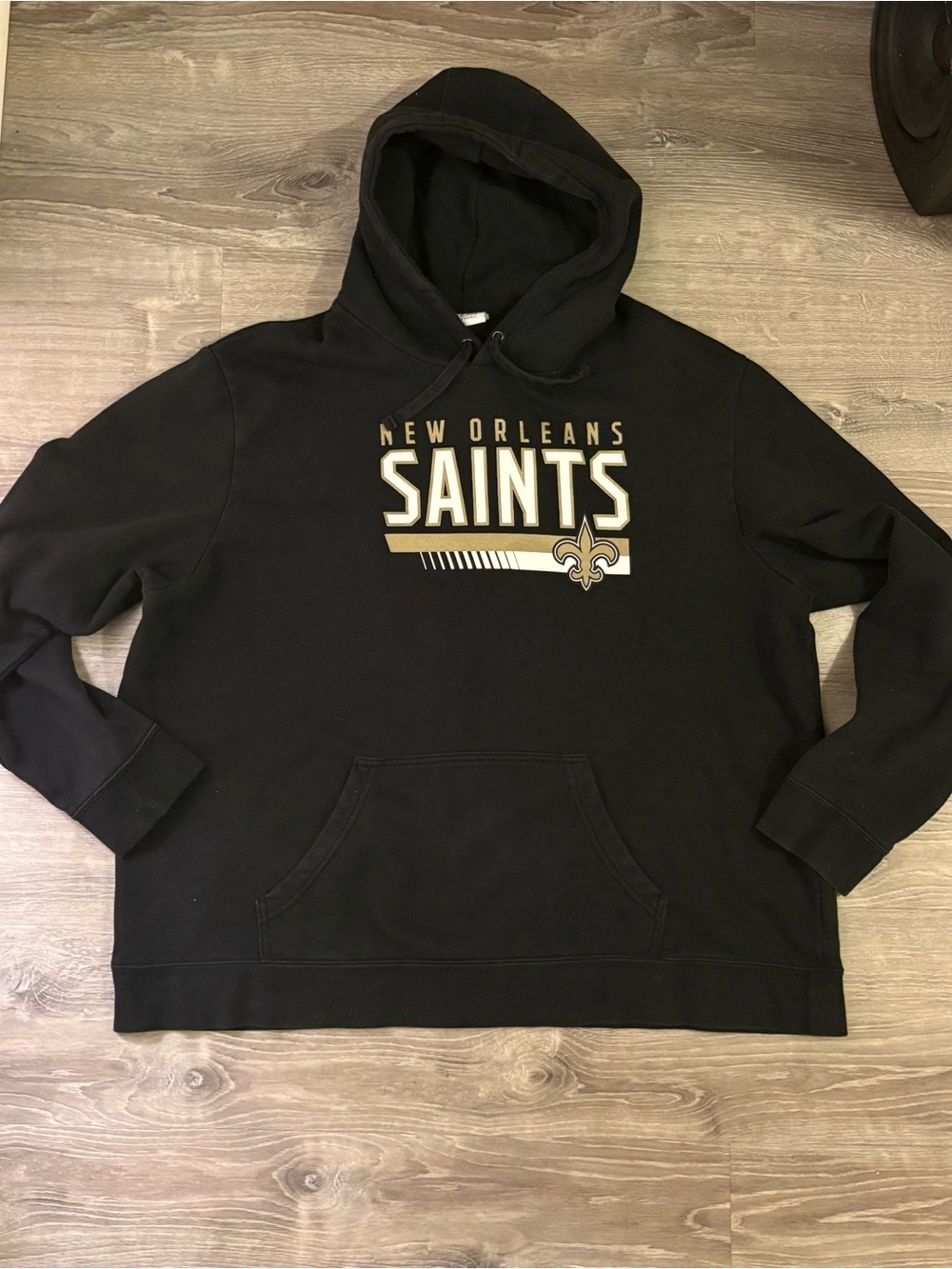 New Orleans Saints Black Pullover Hoodie